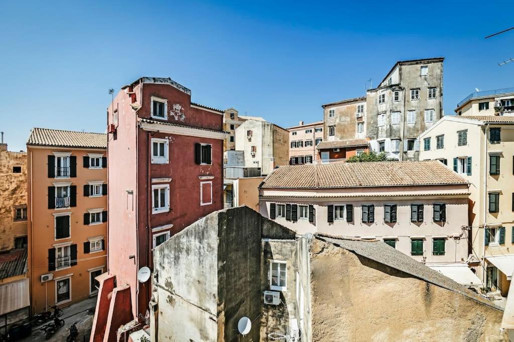 Diana'S Centrally Located Apt@ Old Town Of Corfu Corfu  Bagian luar foto